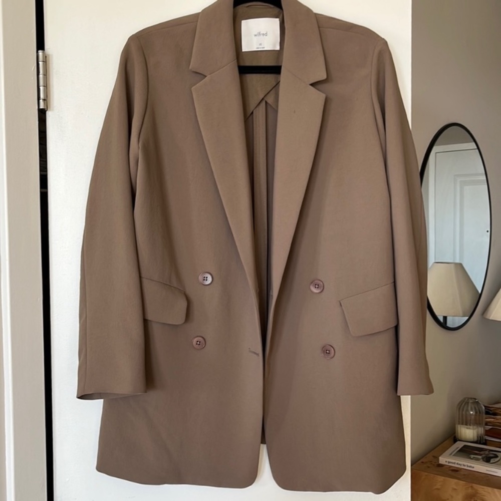 Aritzia Cherrelle Blazer, Size XS in Shitake